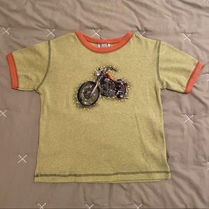 Motorcycle Ringer Baby Tee